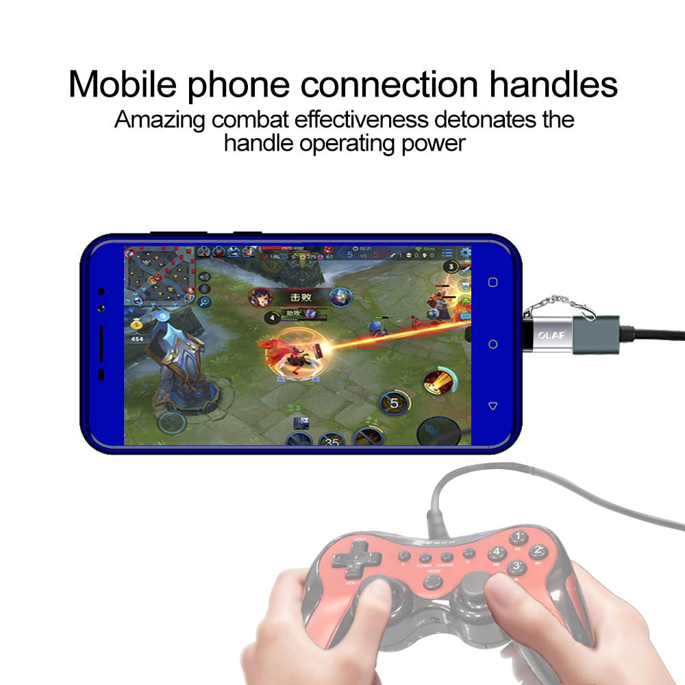 USB Adapter Micro USB OTG UBA to Micro USB UBA Converter OTG Cable Adapter for for Xiaomi Micro