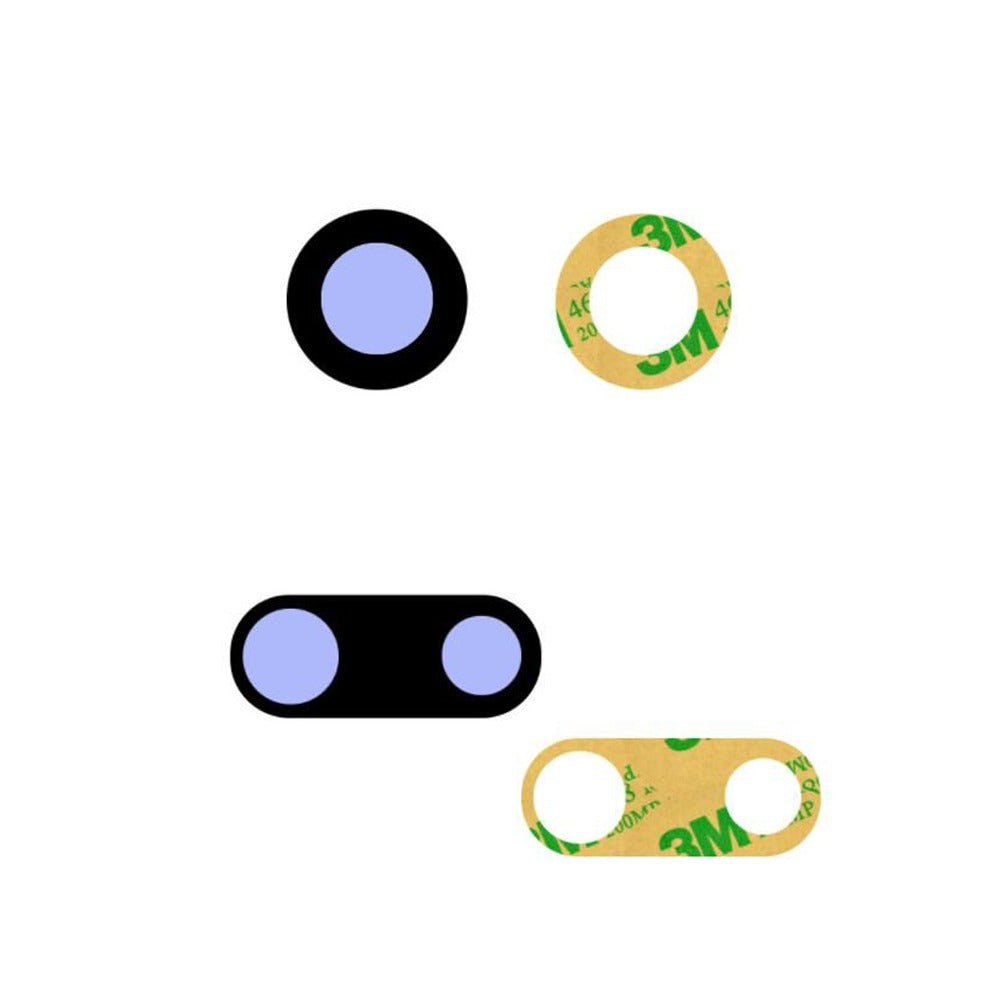Original Glass Camera Lens With Tape Replacement for iPhone