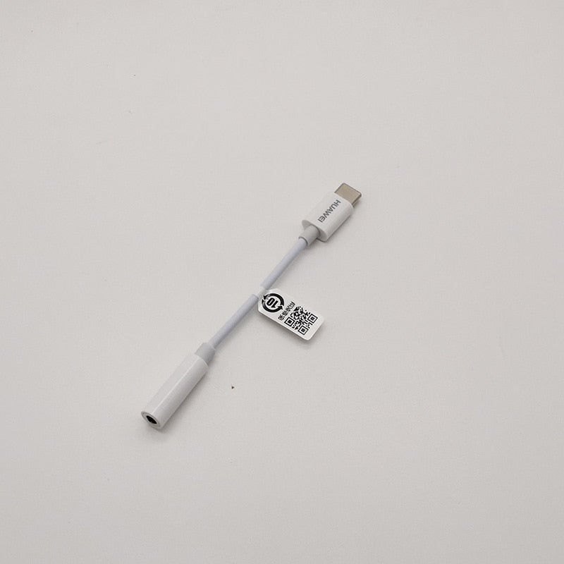 Original USB Type C To 3.5mm Earphone Jack Aux Audio Cable Adapter Headphone For Huawei P30 20 Pro