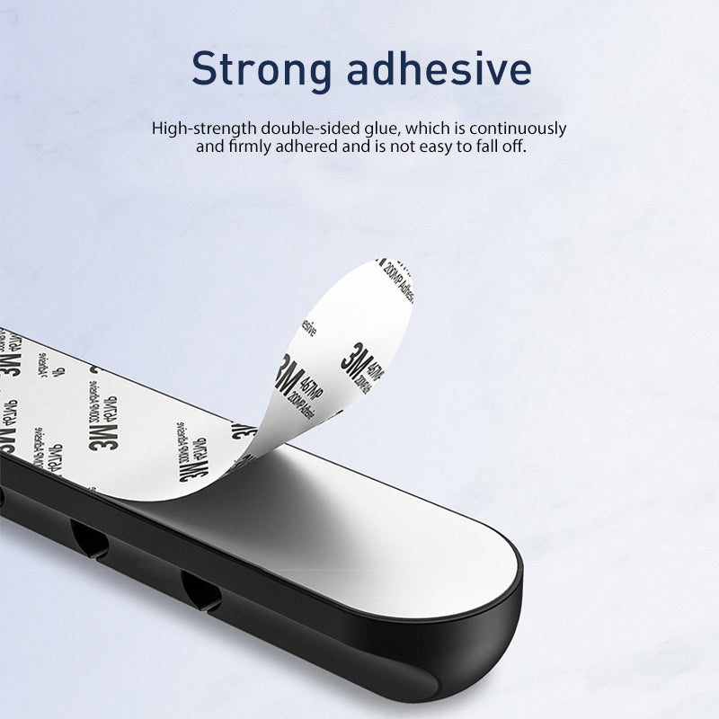 Overfly Cable Organizer Silicone USB Cable Winder Flexible Cable Management Clips Cable Holder For