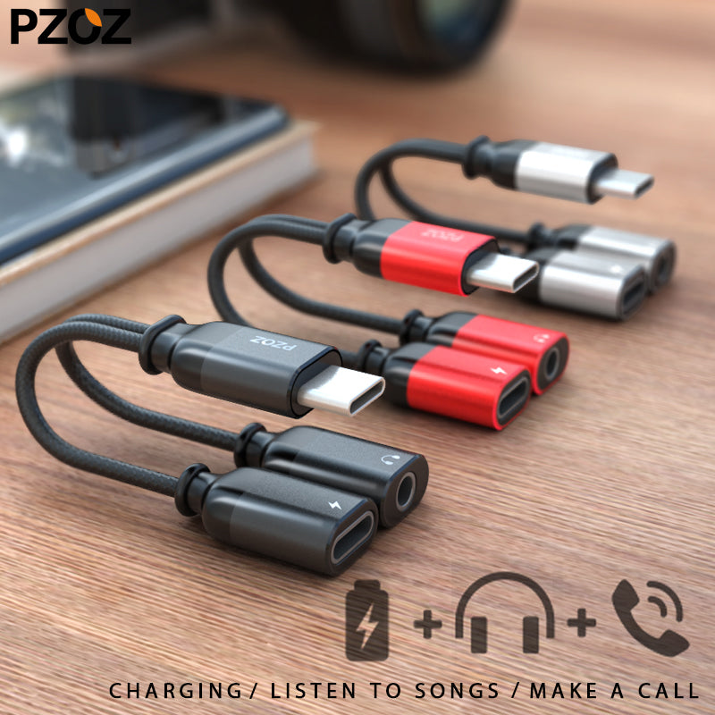 USB Type-C Male to 3.5mm Jack Earphone Adapter Cable AUX Audio for Xiaomi Mi 6 6x Huawei P20