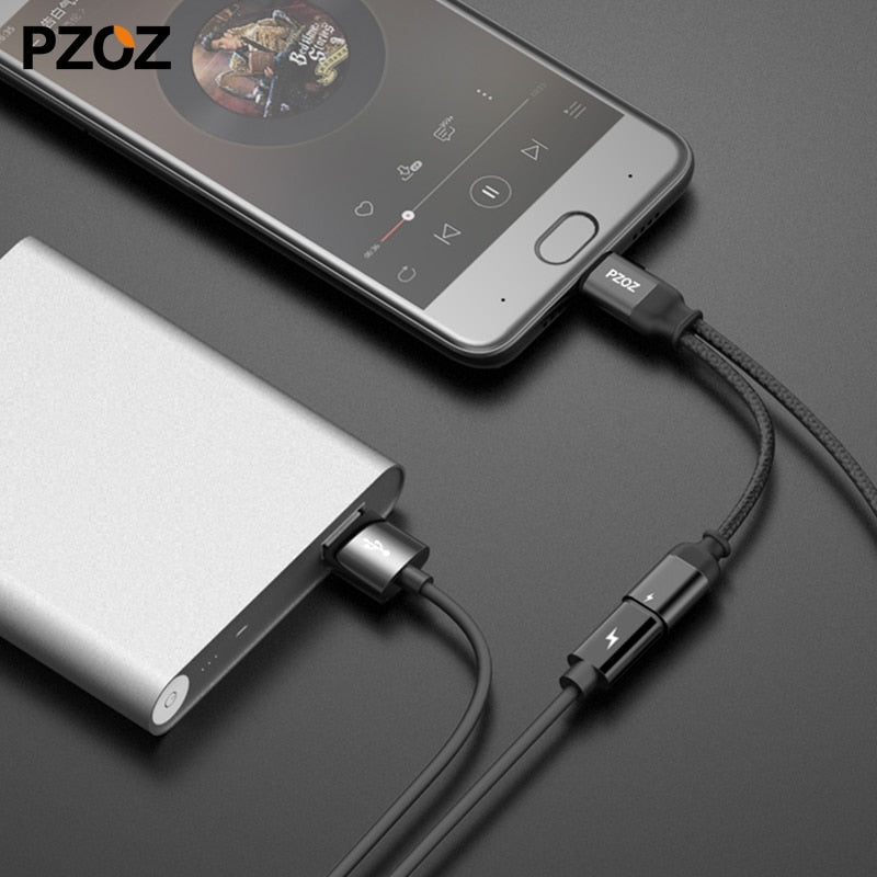 USB Type-C Male to 3.5mm Jack Earphone Adapter Cable AUX Audio for Xiaomi Mi 6 6x Huawei P20