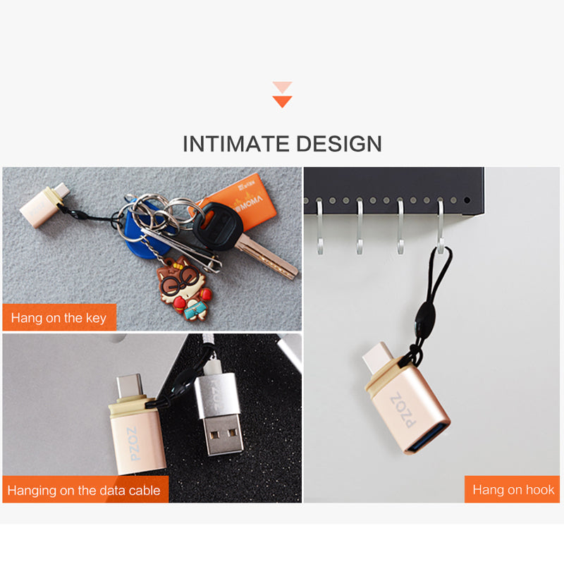 OTG Adapter Type-C 3.0 Micro USB 3.0 Charge Data Converter USB-C