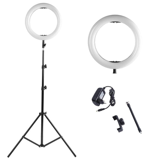 2m 14" Dimmable Photography LED Selfie Ring Light