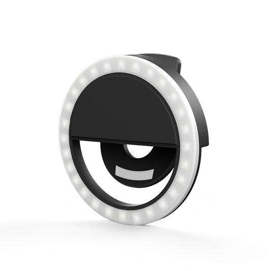 Portable Clip-On Selfie LED Ring Light Mobile Phone