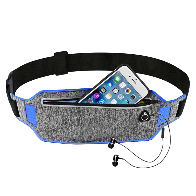 Mobile Phone Earphones Running Waist Pouch Sports Belt
