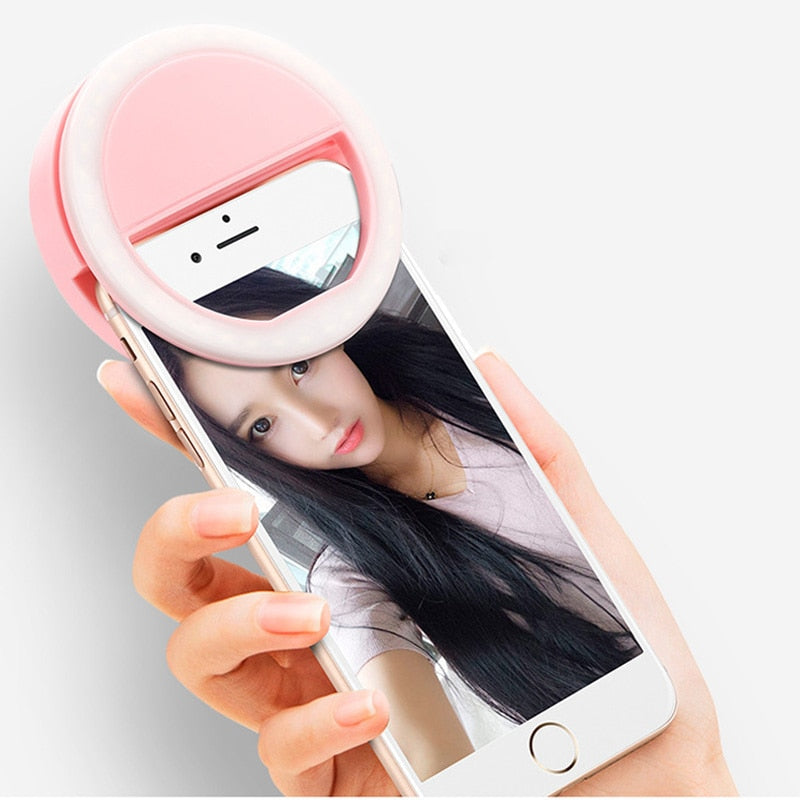 USB charge LED Selfie Ring Light