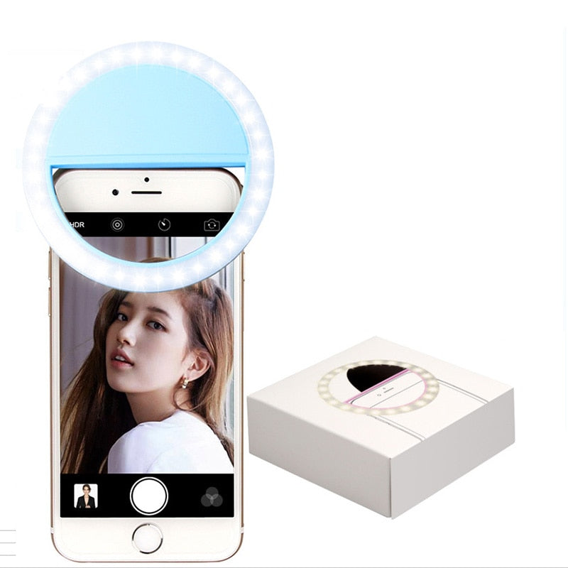 USB charge LED Selfie Ring Light
