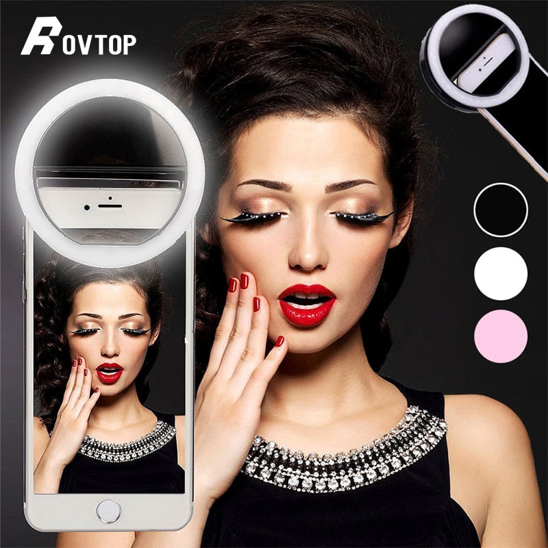 Selfie LED Ring Flash Light