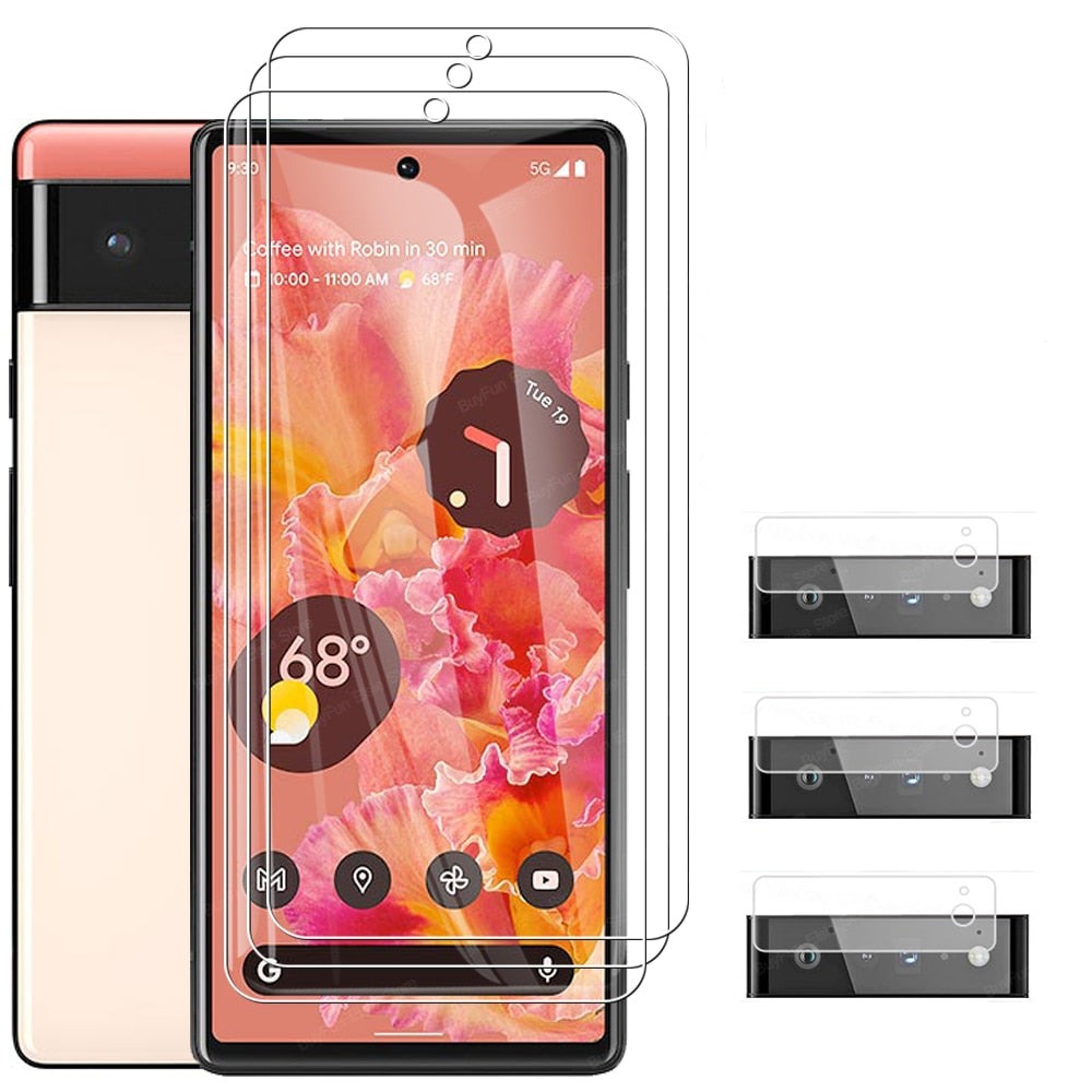 Tempered Glass Lens Screen Protector Google Pixel 6/7 Series