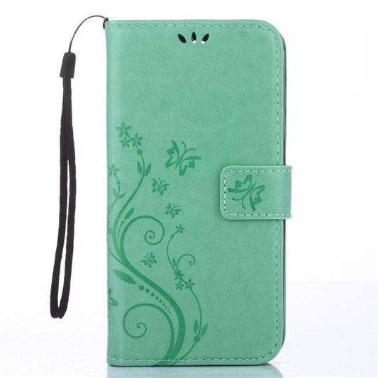 PU Leather Phone Flip Case Wallet Cover Samsung Galaxy A3 A5 A6 A7 J3 J5