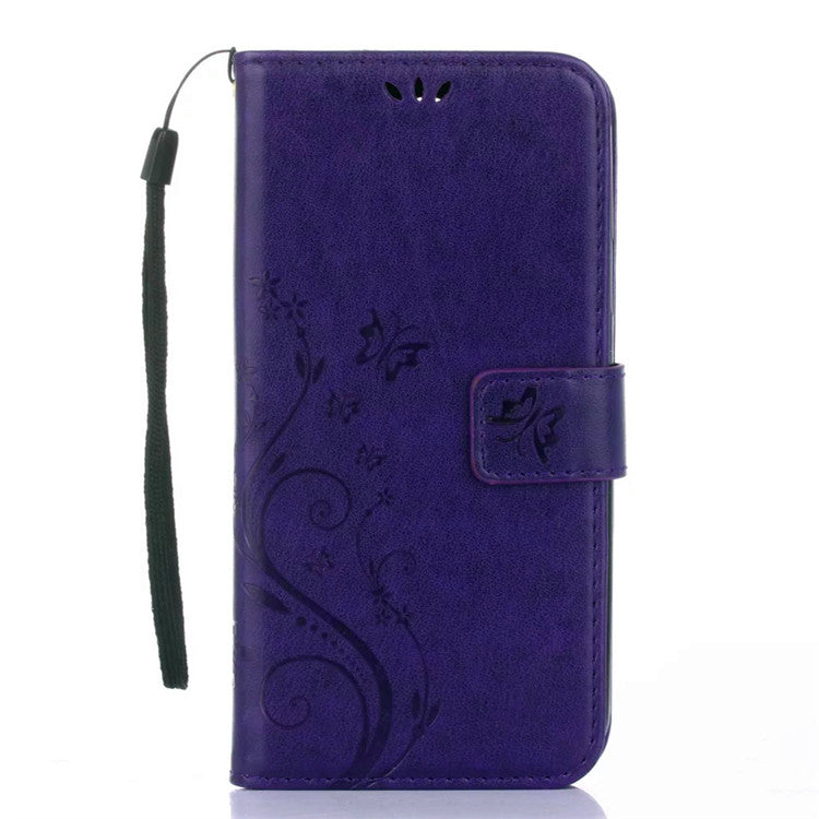 PU Leather Phone Flip Case Wallet Cover for Samsung Galaxy