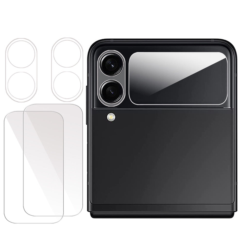 Samsung Galaxy Z Flip4 Camera Lens Glass & Rear Screen Protector