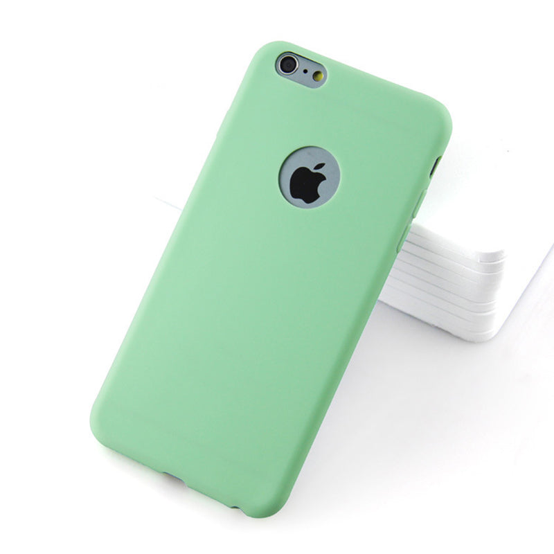 Soft Silicone Case for iPhone