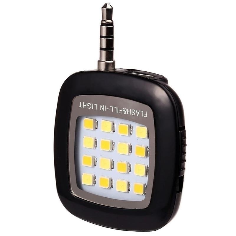 Selfie LED Ring Flash LED Mobile Phone Light Clip Clamp