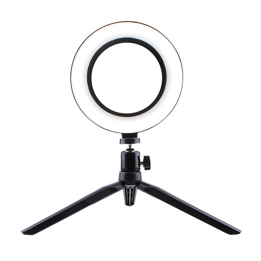 Selfie Lights Ring Fill Light LED Photographic Studio Dimmable Ringlight Phone Holder Lighting 1.25m