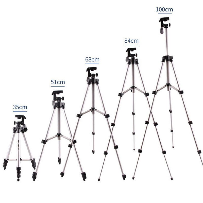 Selfie Lights Ring Fill Light LED Photographic Studio Dimmable Ringlight Phone Holder Lighting 1.25m