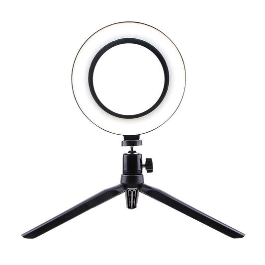 Selfie Lights Ring Fill Light LED Photographic Studio Dimmable Ringlight Phone Holder Lighting 1.25m