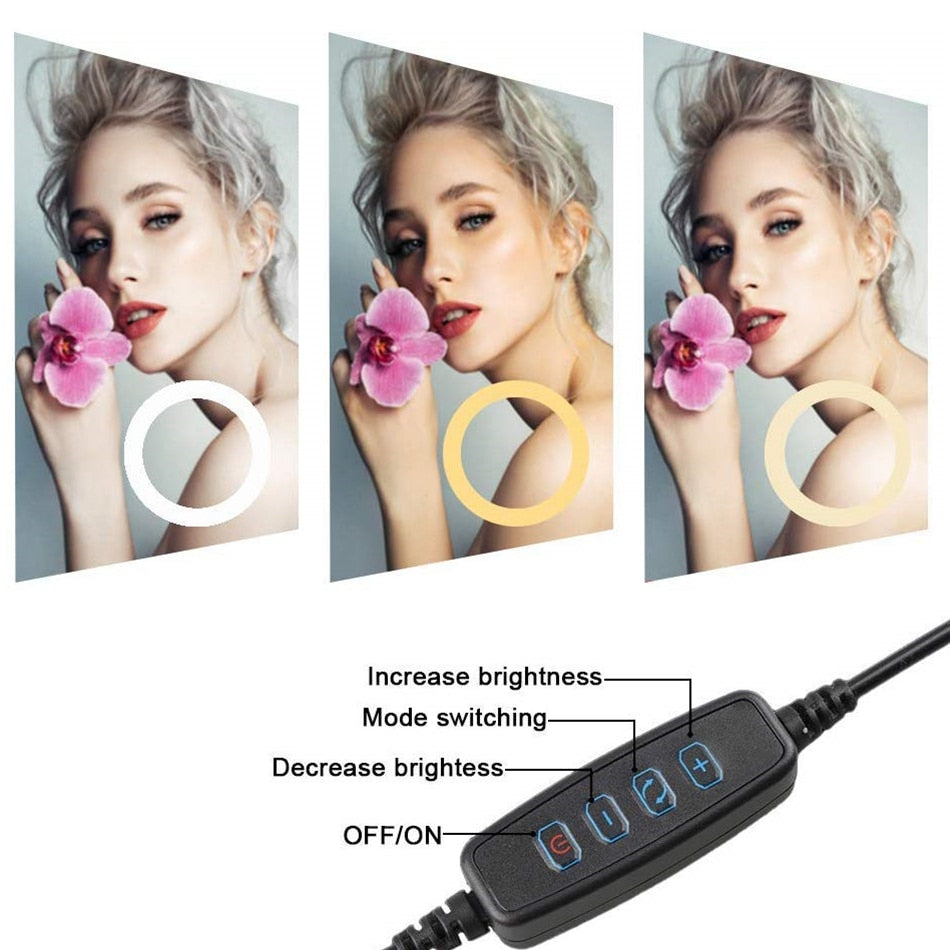 Selfie Ring Lamp Led Ring Light Selfie For Ring Phone Photography Lighting