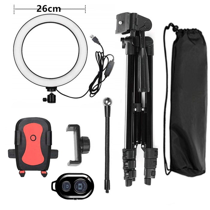 Selfie LED Ring Light Lamp With Tripod