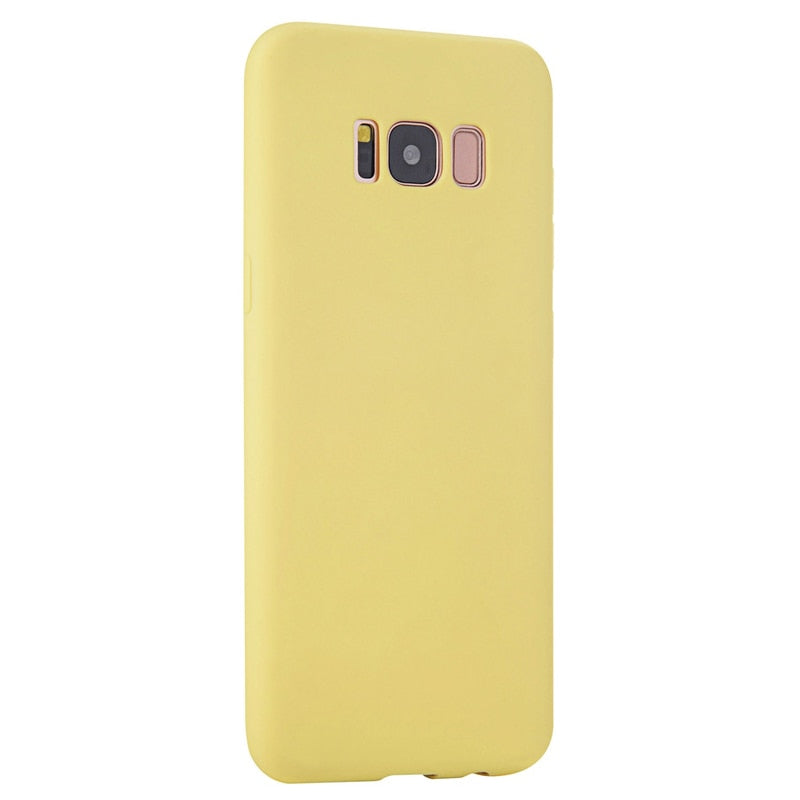 Silicone Case for Samsung Galaxy S4/S5/S6/S7/S8/S9/S10 Plus Edge