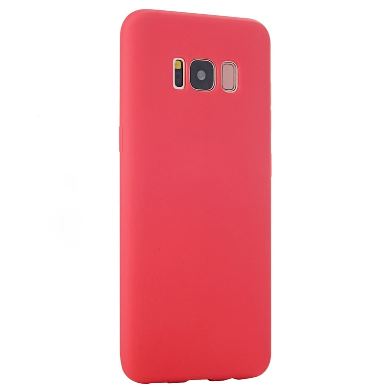 Silicone Case for Samsung Galaxy S8/S9/S10 Plus S6/S7 Edge