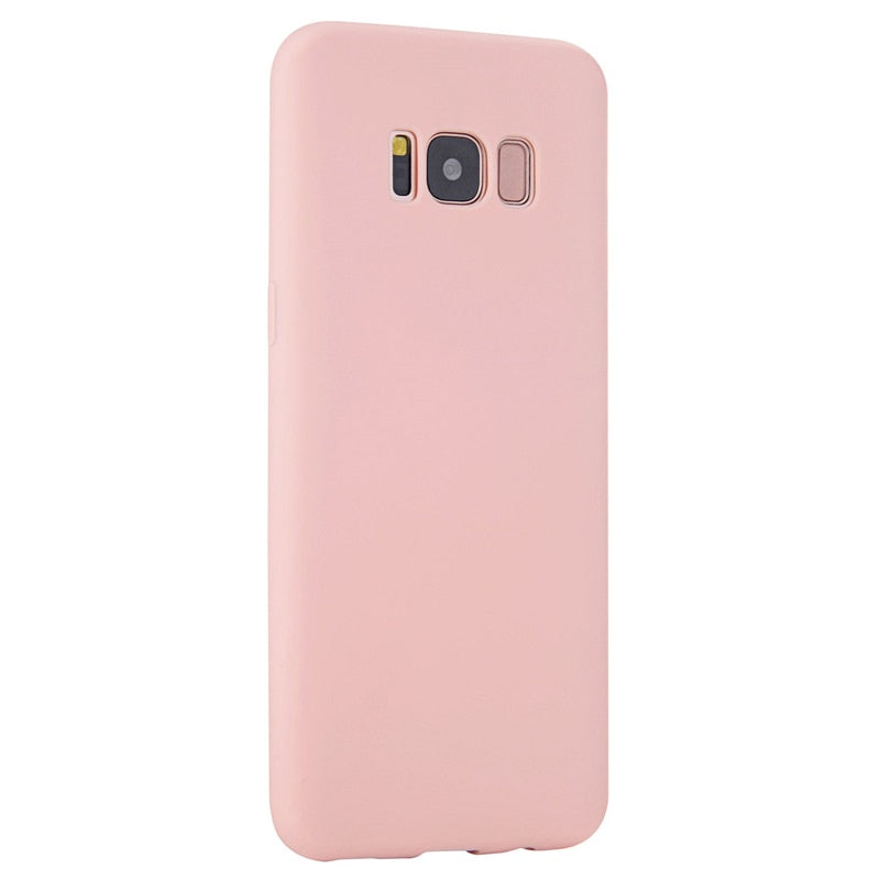 Silicone Case for Samsung Galaxy S4/S5/S6/S7/S8/S9/S10 Plus Edge