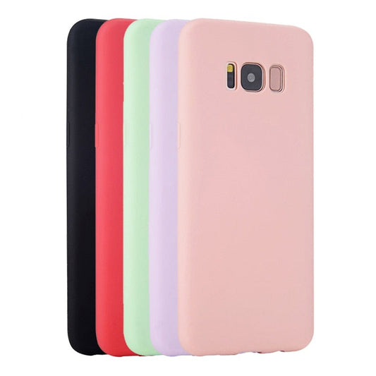Silicone Case for Samsung Galaxy S8/S9/S10 Plus S6/S7 Edge