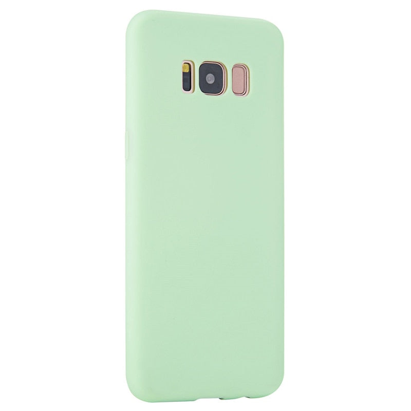 Silicone Case for Samsung Galaxy S8/S9/S10 Plus S6/S7 Edge