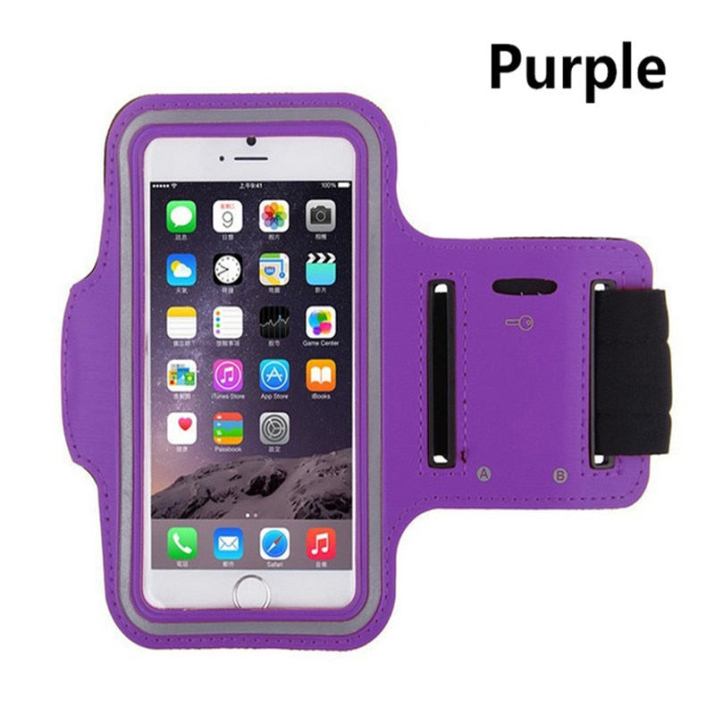 Sport Armband Case Mobile Phone Fashion Holder for Women's Hand Smartphone Handbag
