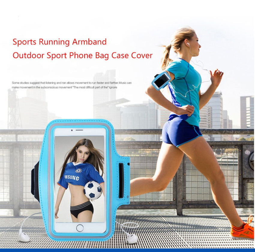 Sport Armband Case Mobile Phone Fashion Holder for Women's Hand Smartphone Handbag