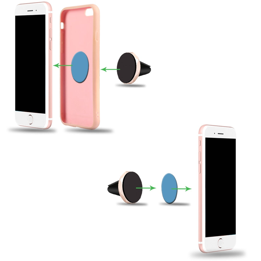 Universal Car Phone Holder 360 Degree GPS Magnetic Mobile Phone Holder