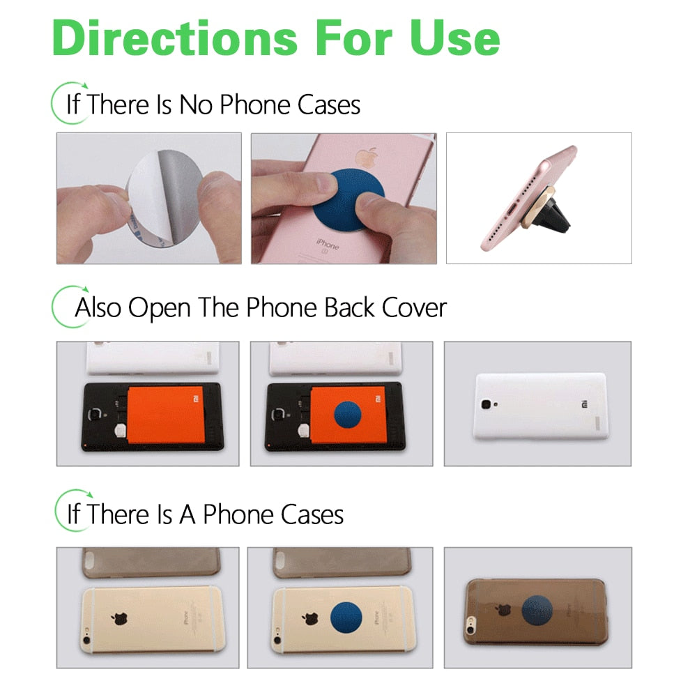 Universal Car Phone Holder 360 Degree GPS Magnetic Mobile Phone Holder