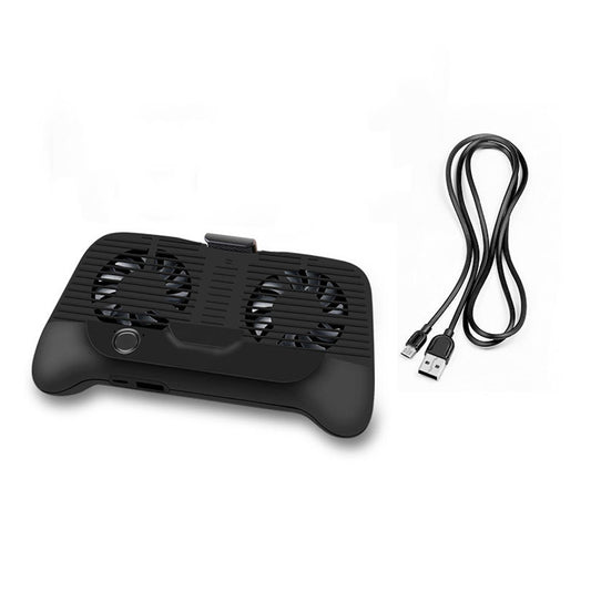 Mobile Phone Cooling Pad Gaming Cooler Radiator Mute Fan Heatsink With Phone Stand Holder