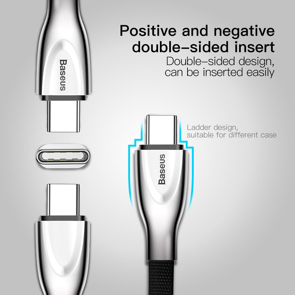 Type C Quick Charge Cable For Samsung S9 Huawei Mate10 Xiaomi MiA1 Mobile Phone Data Cable 2A Fast Charging Charger Cable