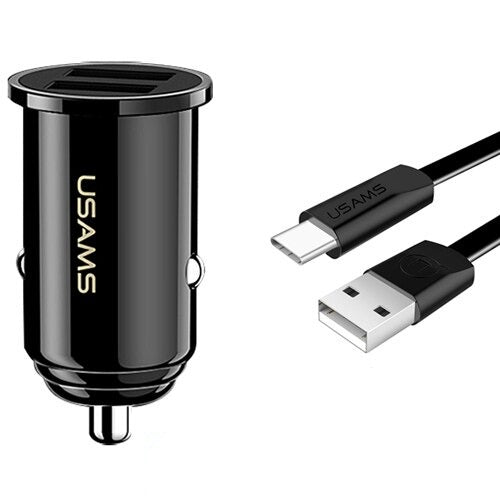 Smart Fast Mini Car Phone Charger Dual USB