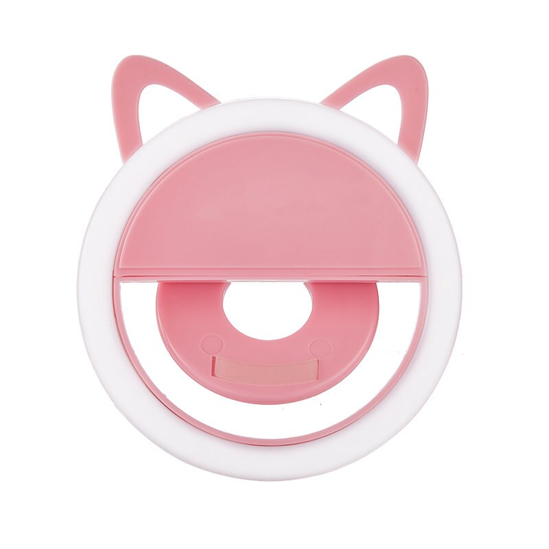 Cat Ears Selfie Clip Smartphone LED Light