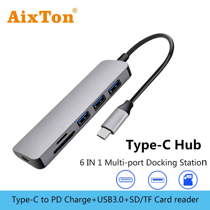 USB Type-C Docking Station 3.0 Port HDMI OTG Cable