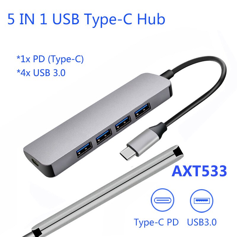 USB Type-C Docking Station 3.0 Port HDMI OTG Cable