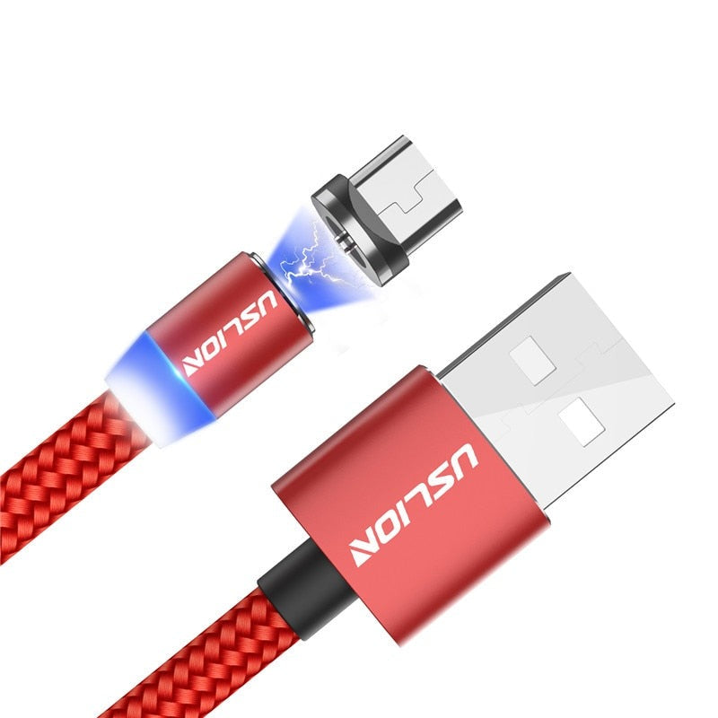 Fast-Charging Magnetic Micro USB Cable Type-C