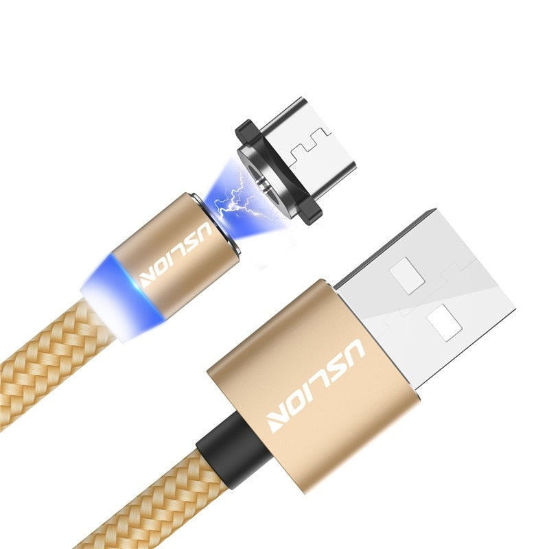 Fast-Charging Magnetic Micro USB Cable Type-C