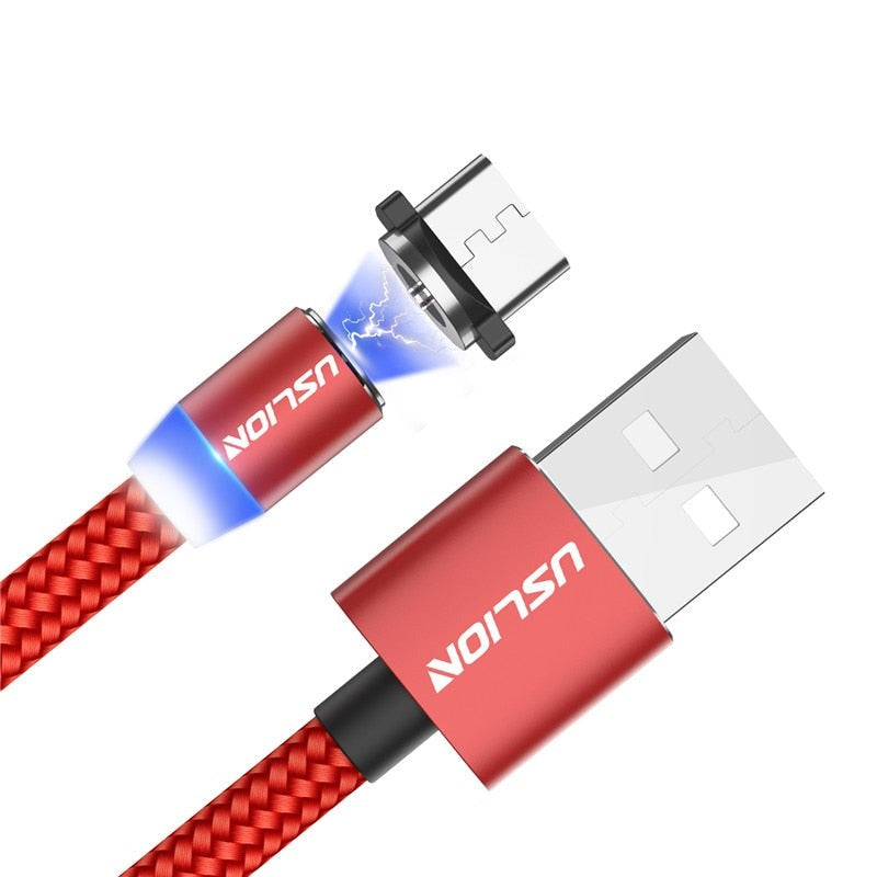 Fast-Charging Magnetic Micro USB Cable Type-C