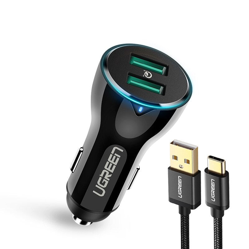 Quick Charge 3.0 36W QC Car Charger