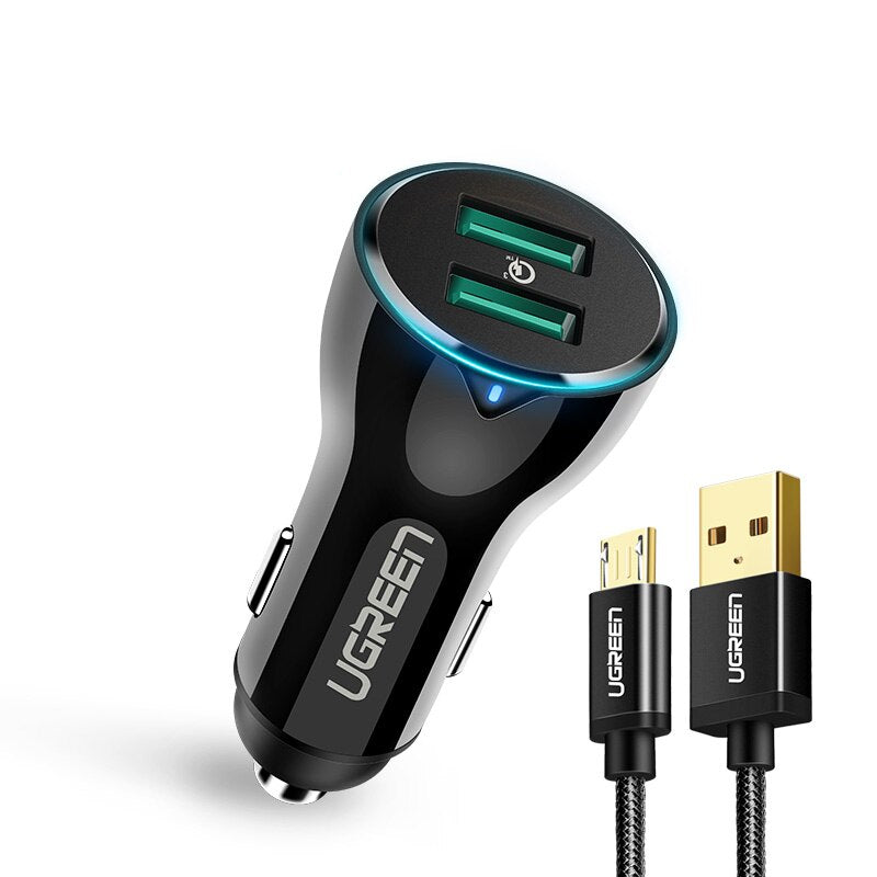 Quick Charge 3.0 36W QC Car Charger