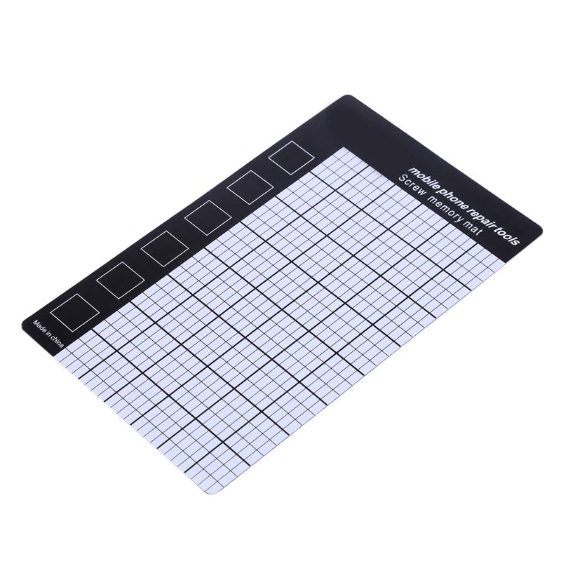 Universal 145x90mm Magnetic Screw Mat Phone Phone Screws Storage Mat Memory Chart Working Pad Mobile