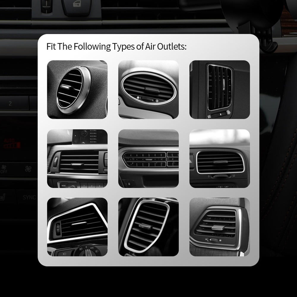 Universal Car Phone Holder in Car Air vent Mount holder for iphone 6 7 8 Plus X XS XR MAX Support