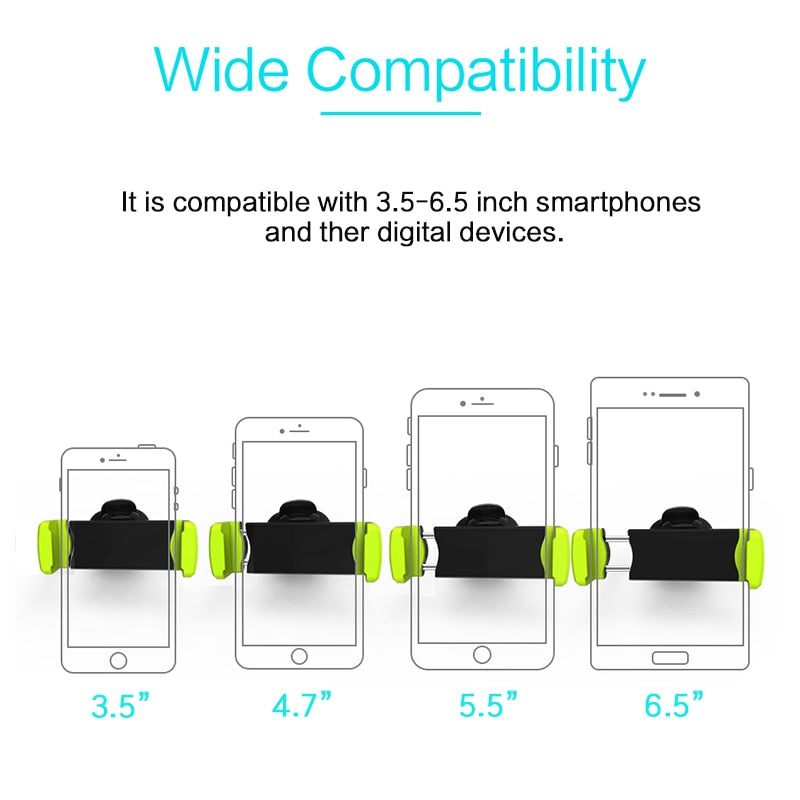 Universal Car Phone Holder in Car Air vent Mount holder for iphone 6 7 8 Plus X XS XR MAX Support