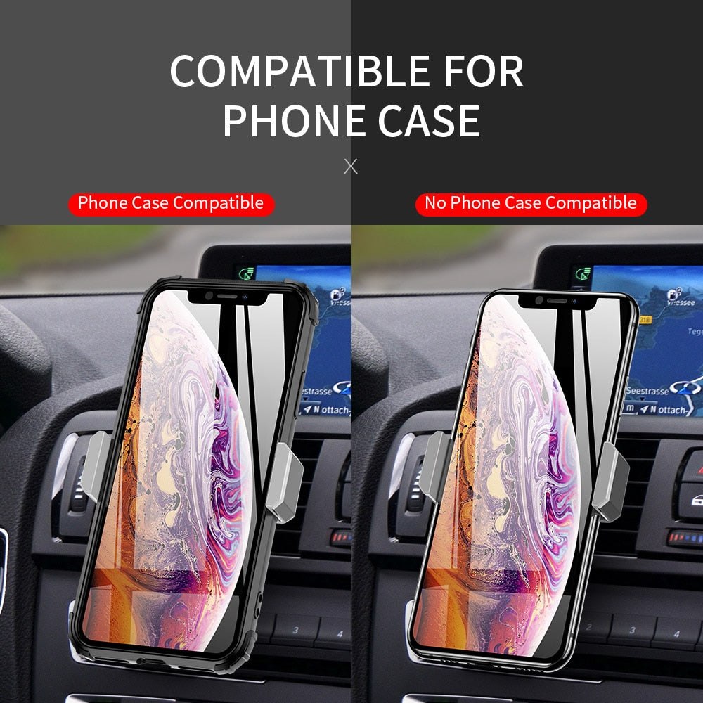 Universal Car Phone Holder in Car Air vent Mount holder for iphone 6 7 8 Plus X XS XR MAX Support