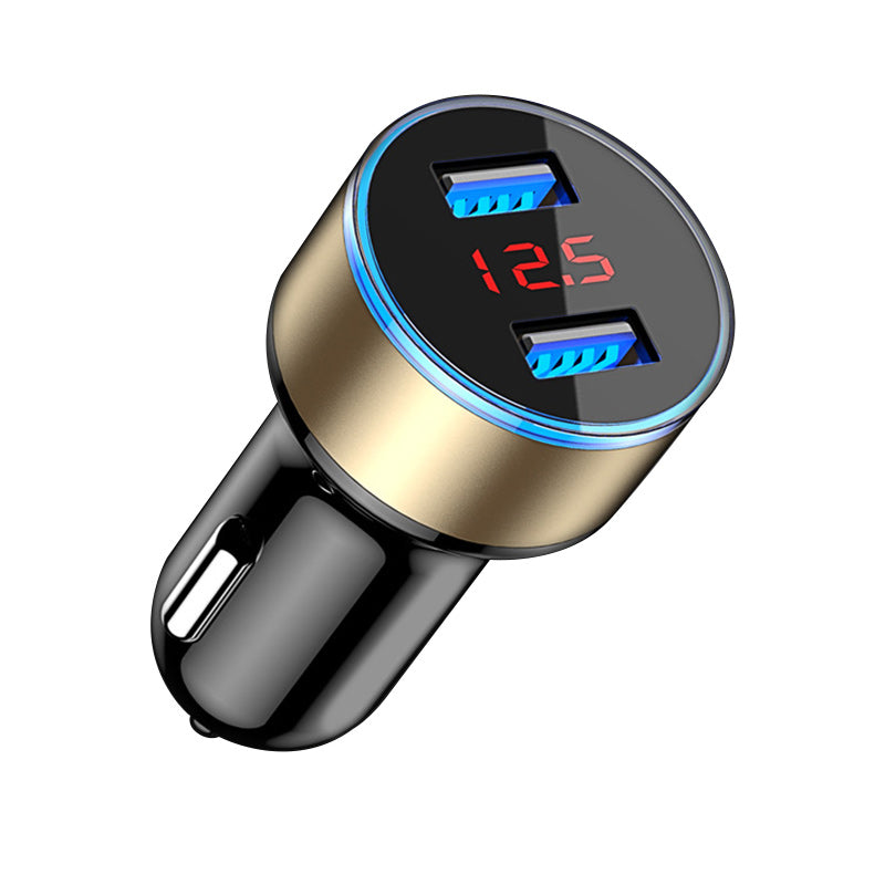 Universal Dual USB Car Charger 5V 3.1A Mini Charger Fast Charging With LED for Mobile Phone Smart