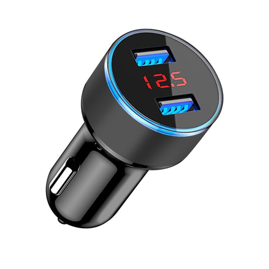Universal Dual USB Car Charger 5V 3.1A Mini Charger Fast Charging With LED for Mobile Phone Smart